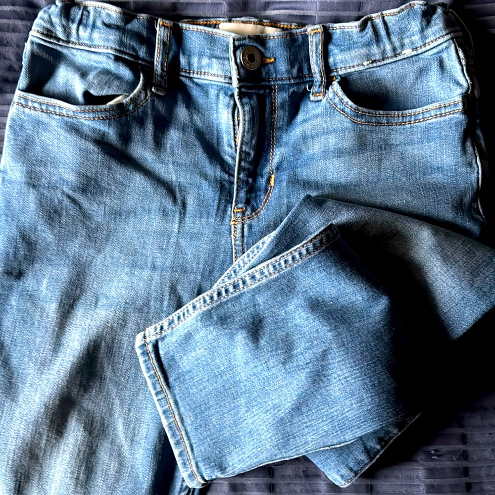 Girls high rise jeans